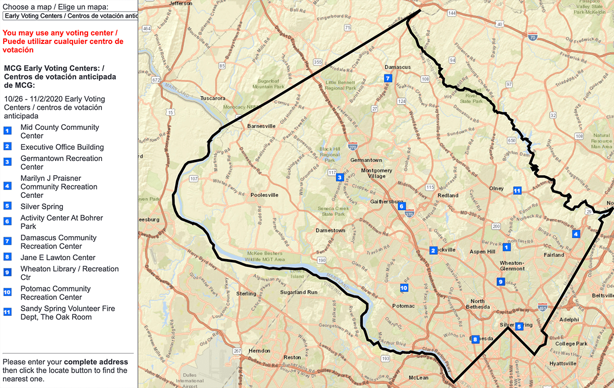 MCG Early Voting Centers MCG Early Voting Centers